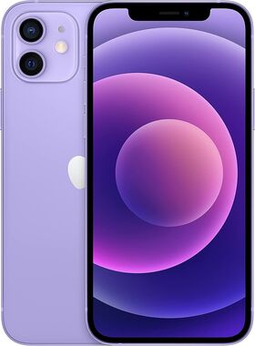 Apple iPhone 12 128GB, Renewed Smartphone Purple | Eid Offers