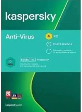 Kaspersky Anti-Virus 2020 for 4 User | Eid Offers