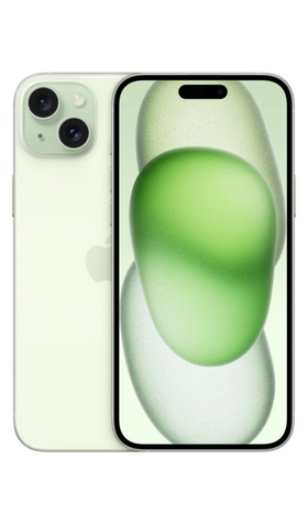 Apple iPhone 15 Plus, 5G Smartphone, 256GB, Green | Eid Offers